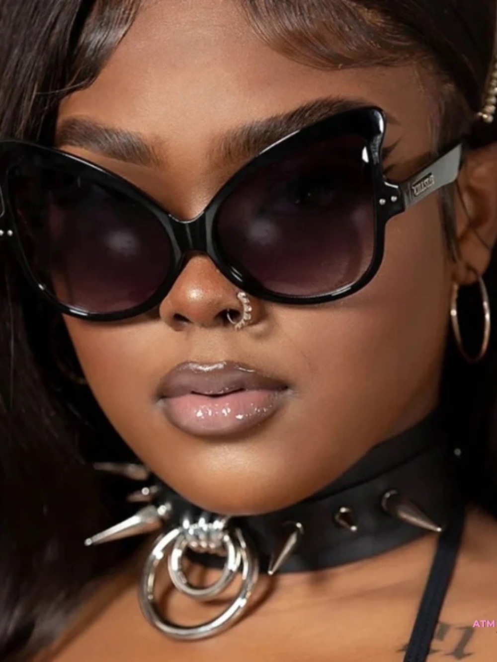 NIB Killstar She's Spirited Black Sunglasses